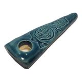 Ceramic Pipe - Moon Sun Face