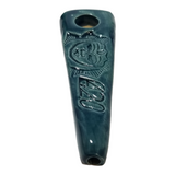 Ceramic Pipe - Moon Sun Face