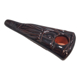 Ceramic Pipe - Sunburst Face
