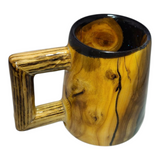 Cherry Wood & Resin Epoxy Mug