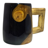 Cherry Wood & Resin Epoxy Mug