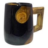 Cherry Wood & Resin Epoxy Mug