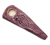 purple ceramic pipe