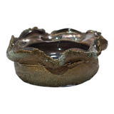 Copper Electroformed Glass Dish