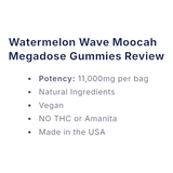 Moochah Mega Dose Watermelon Gummies