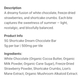 Rize Shortcake Cream Chocolate Bar 5g