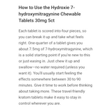 Hydroxie 7-Hydroxymitragynine 30mg 5ct