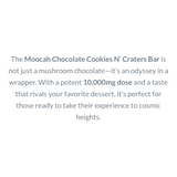 Magic Mushroom Macrodose Cookies N' Craters Chocolate Bar