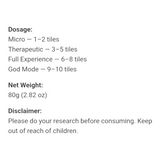 Rize Megadose Shortcake Cream Chocolate Bar 12g