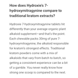 Hydroxie 7-Hydroxymitragynine 30mg 5ct