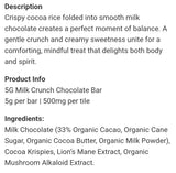 Rize Milk Crunch Chocolate Bar 5g