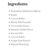 Magic Mushroom Macrodose Milky Way Fudge Chocolate Bar