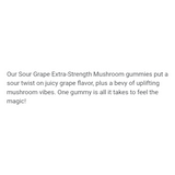 Tre House Extra Strength Sour Grape Gummies