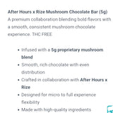Rize After Hours Dark Sea Salt Crunch Chocolate Bar 5g