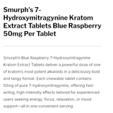 Smurph's 7-Hydro 50mg