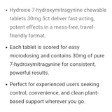 Hydroxie 7-Hydroxymitragynine 30mg 5ct