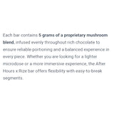 Rize After Hours Dark Sea Salt Crunch Chocolate Bar 5g