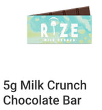 Rize Milk Crunch Chocolate Bar 5g