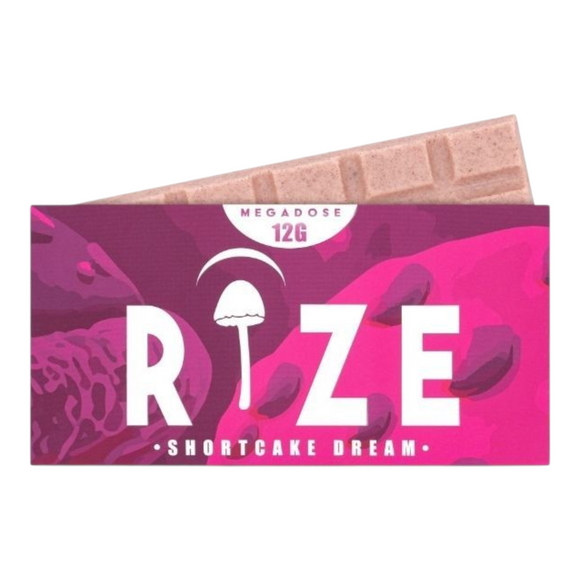 Rize Megadose Shortcake Cream Chocolate Bar 12g