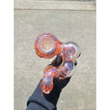 Classic Red Wrap & Rake Triple Bub