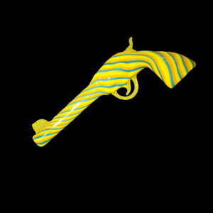pistol pipe yellow and blue