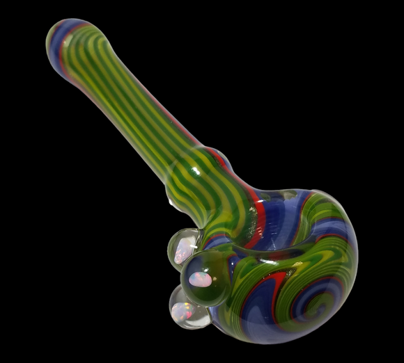 wig wag pipe with three opals