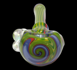 wig wag pipe with opal front view