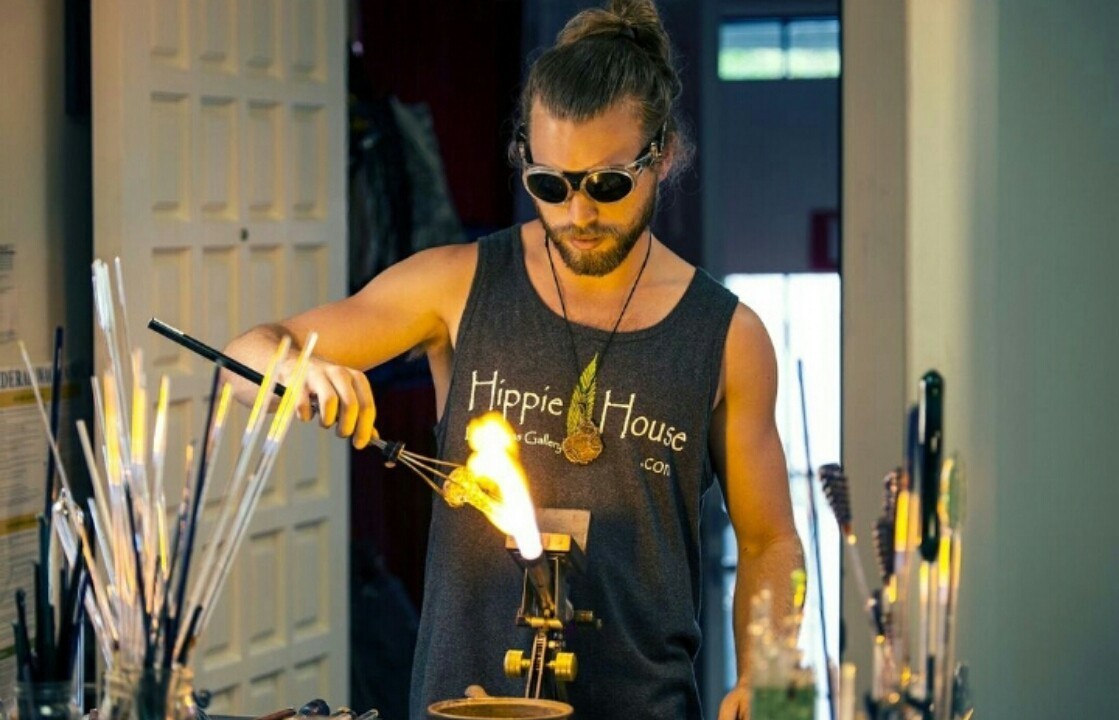 Coleman Anderson at The Hippie House